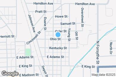 Map image of the property - 450 Ohio St