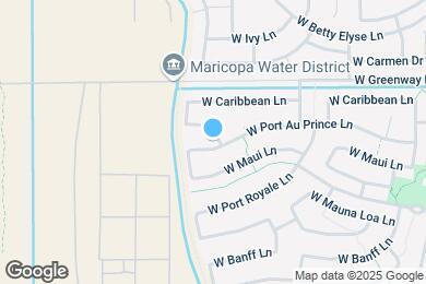 Map image of the property - 18512 W Port Au Prince Ln