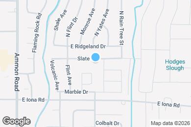 Map image of the property - 3840 Slate Dr