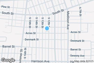 Map image of the property - 1417 S 12th St