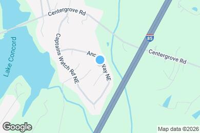 Map image of the property - 882 Anchor Way NE