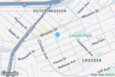 Map image of the property - 151 Evergreen Ave