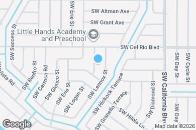 Map image of the property - 1861 SW Logan St
