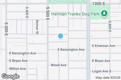 Map image of the property - 553 E Emerson Ave