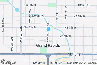 Map image of the property - 609 N Pokegama Ave