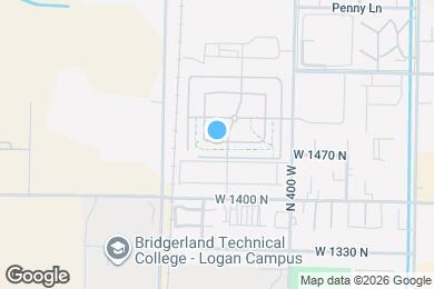 Map image of the property - 514 W 1490 N