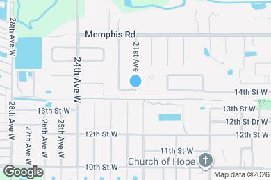 Map image of the property - 1403 14th St W