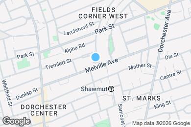 Map image of the property - 38 Melville Ave
