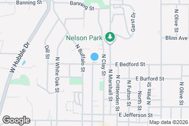 Map image of the property - 221 W Bedford St