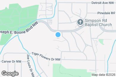 Map image of the property - 2081 Bethel Dr NW