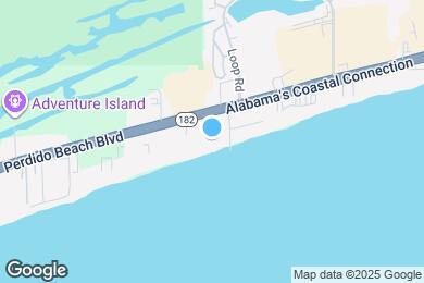 Map image of the property - 25020 Perdido Beach Blvd