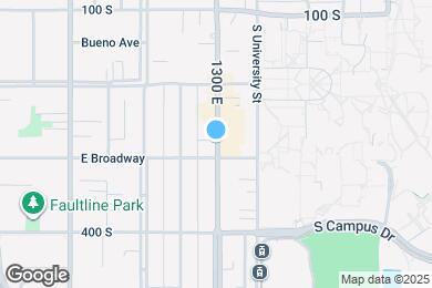 Map image of the property - 278 E 1300 S