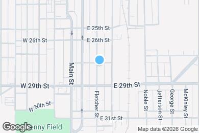 Map image of the property - 2710 Fletcher St