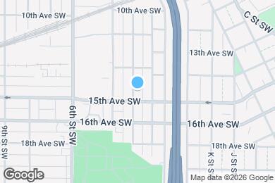 Map image of the property - 1437 N St SW