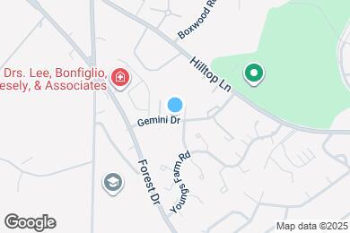 Map image of the property - 1231 Gemini Dr