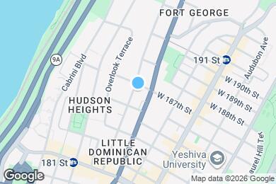 Map image of the property - 121 Bennett Ave