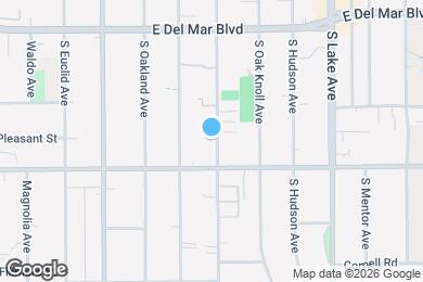 Map image of the property - 529-541 S. El Molino Ave.