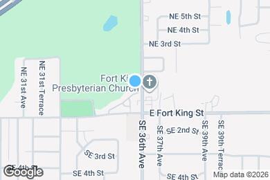 Map image of the property - 3541 E Fort King St