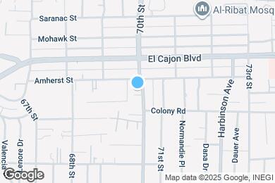 Map image of the property - 4858 70th St