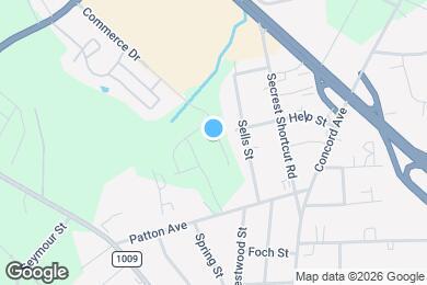 Map image of the property - 1841 Commerce Dr