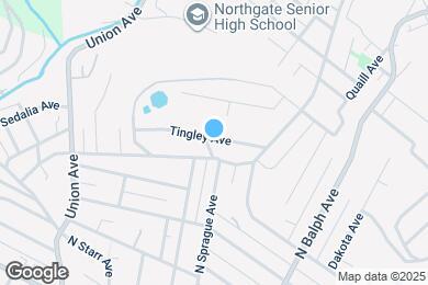 Map image of the property - 611 Tingley Ave
