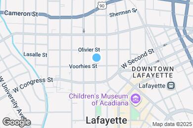 Map image of the property - 416 Voorhies St