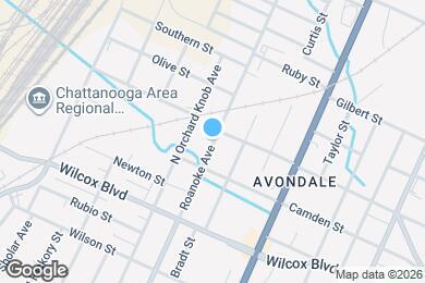 Map image of the property - 1617 Roanoke Ave