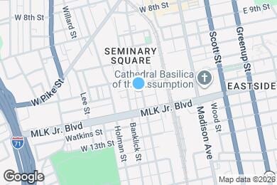 Map image of the property - 1109 Russell St