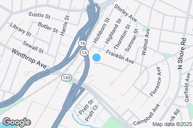 Map image of the property - 25 Hopkins St