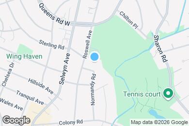 Map image of the property - 2501 Roswell Ave