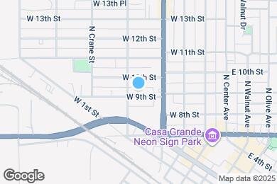 Map image of the property - 416 W 9th St
