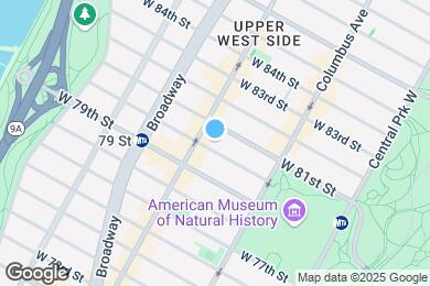Map image of the property - 167 W 80th St
