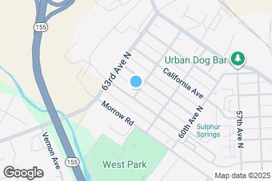 Map image of the property - 1305 62nd Ave N