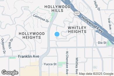 Map image of the property - 1924 N Las Palmas Ave