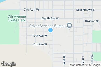 Map image of the property - 908 2nd St W