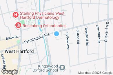 Map image of the property - 887 Farmington Ave
