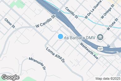 Map image of the property - 611 Del La Guerra St W