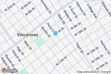 Map image of the property - 807 Perry St