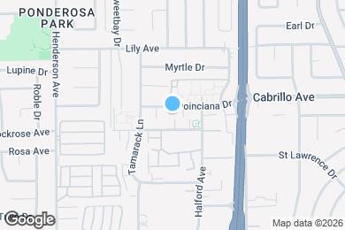Map image of the property - 3756-3762 Poinciana Dr