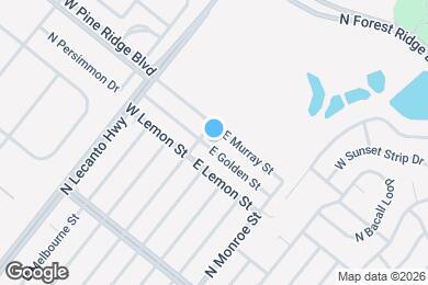 Map image of the property - 5 E Golden St