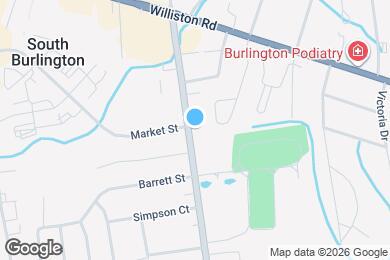 Map image of the property - 132 Hinesburg Rd