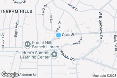 Map image of the property - 568 W Quill Dr