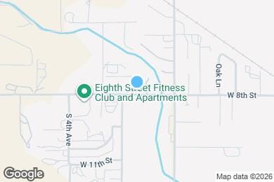Map image of the property - 3140 W 8th St