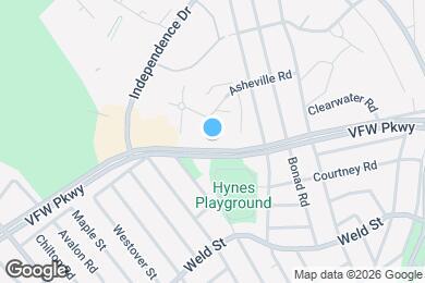 Map image of the property - 537 VFW Parkway