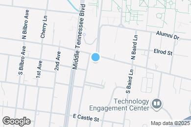 Map image of the property - 105 4th Ave