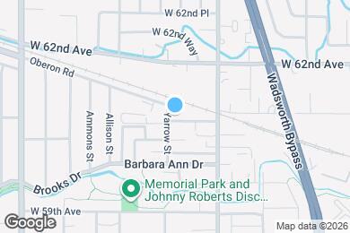 Map image of the property - 7775 W 61st Ave
