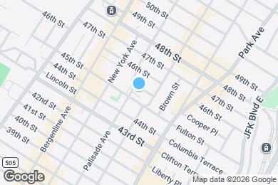 Map image of the property - 219 Roosevelt St