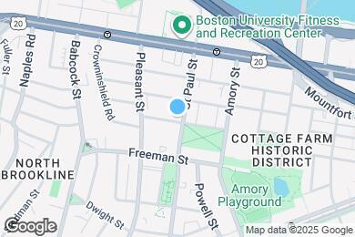 Map image of the property - 316 Saint Paul St