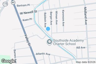 Map image of the property - 191 Baldwin Ave