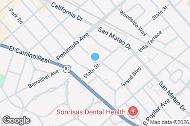 Map image of the property - 805 Highland Ave